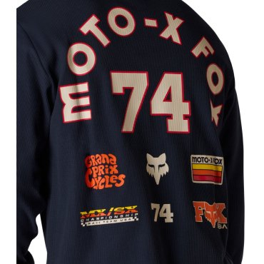 Футболка FOX THERMAL Long Sleeve Tee - CIRCA 74 [Midnight]