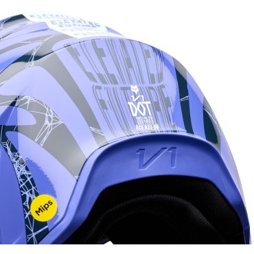 Шолом FOX V1 Helmet - DIFFUSE [Purple Dove]