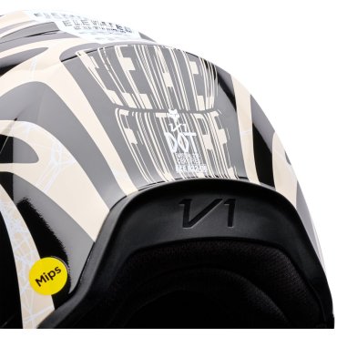Шолом FOX V1 Helmet - DIFFUSE [Black]