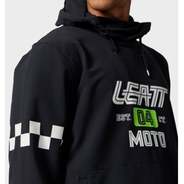 Толстовка LEATT Moto 5.5 ThermaFlow Hoody [Black]