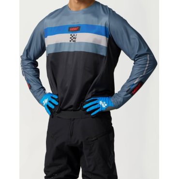 Джерсі LEATT Moto 4.5 Enduro Jersey [Ocean Grey]