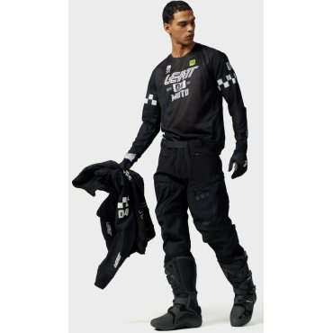 Джерсі LEATT Moto 4.5 X-Flow Enduro Jersey [Black]