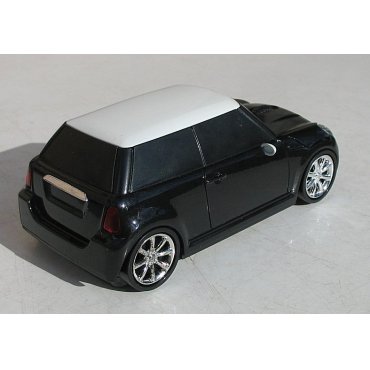 мышка компьютерная беспроводная Mini Cooper черная