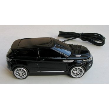 мышка компьютерная проводная Range Rover Evogue черная