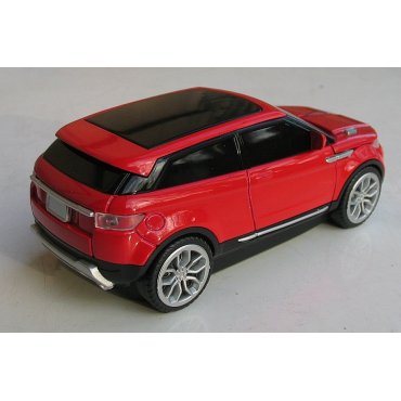 мышка компьютерная беспроводная Range Rover Evogue красная