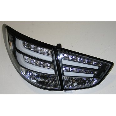 Hyundai IX35 оптика задняя черная 50% LED