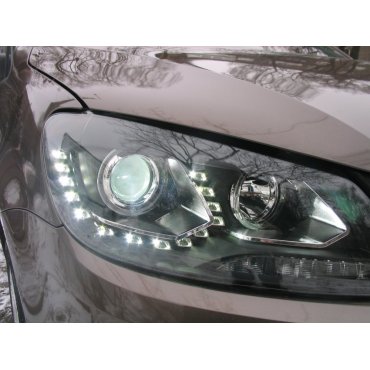 Volkswagen Touran / Caddy оптика передняя альтернативная ксенон/ headlights DRL