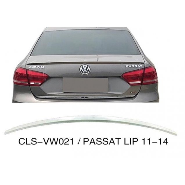 Volkswagen Passat B7 USA 2011+ задний лип спойлер ABS