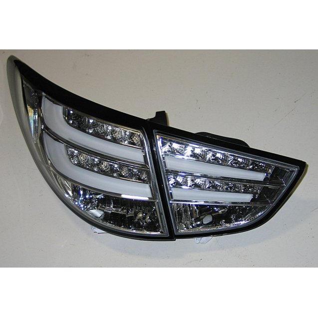 Hyundai  IX35 оптика задняя хром 50% LED