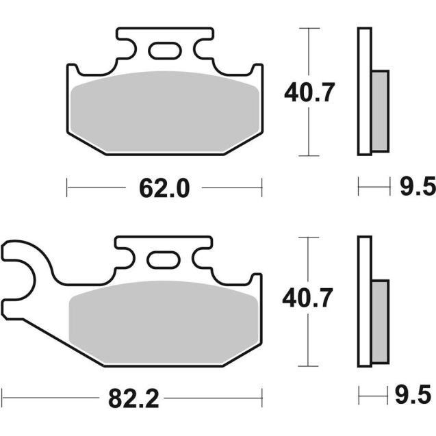 Гальмівні колодки SBS Sport Brake Pads