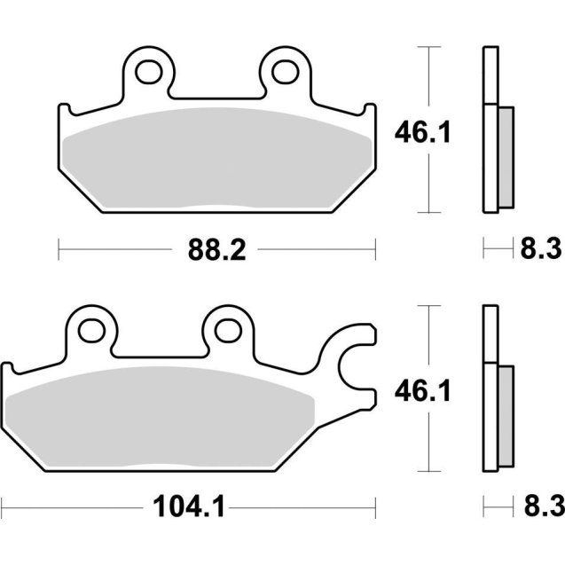 Гальмівні колодки SBS Sport Brake Pads