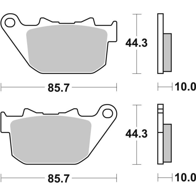 Гальмівні колодки SBS Ultra Quit Brake Pads