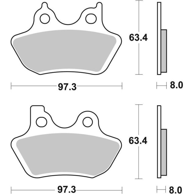 Гальмівні колодки SBS Ultra Quit Brake Pads