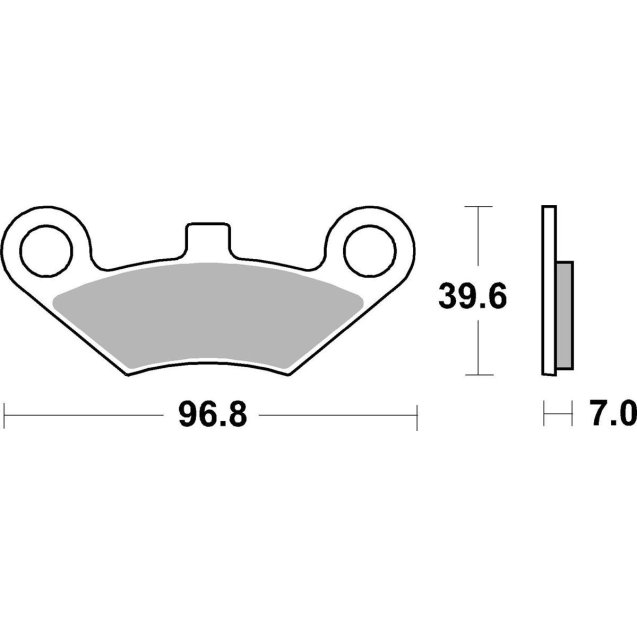 Гальмівні колодки SBS Sport Brake Pads