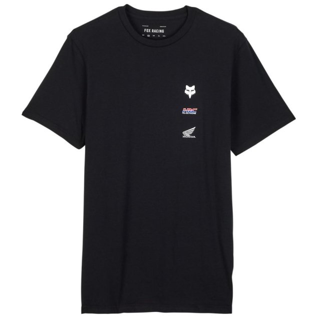 Футболка FOX X HONDA II PREMIUM TEE [Black]