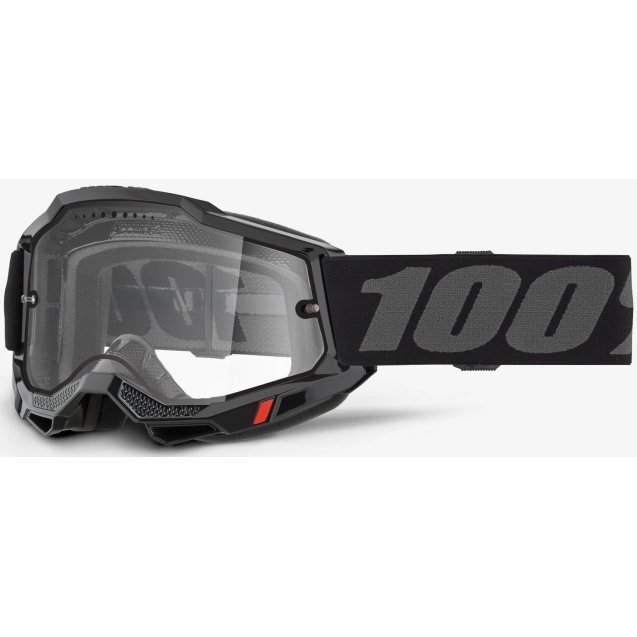 Окуляри 100% ACCURI 2 ENDURO MTB Goggle Black - Clear Lens