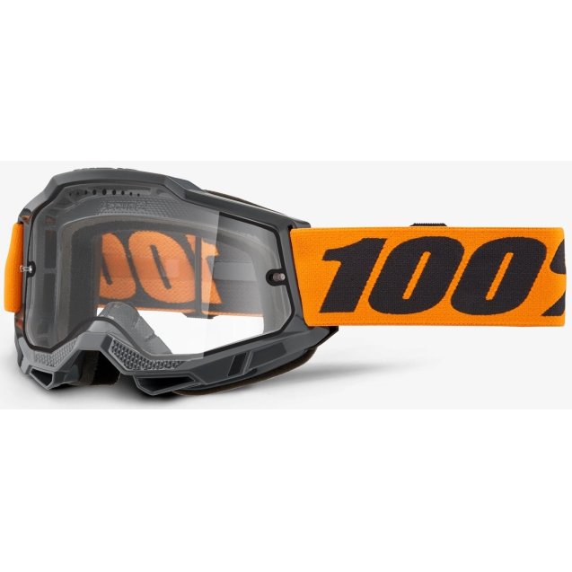 Окуляри 100% ACCURI 2 ENDURO MTB Goggle Orange - Clear Lens