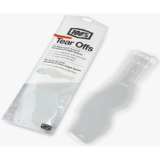 Зривки 100% Tear-Offs (Gen 2) - 20 pack