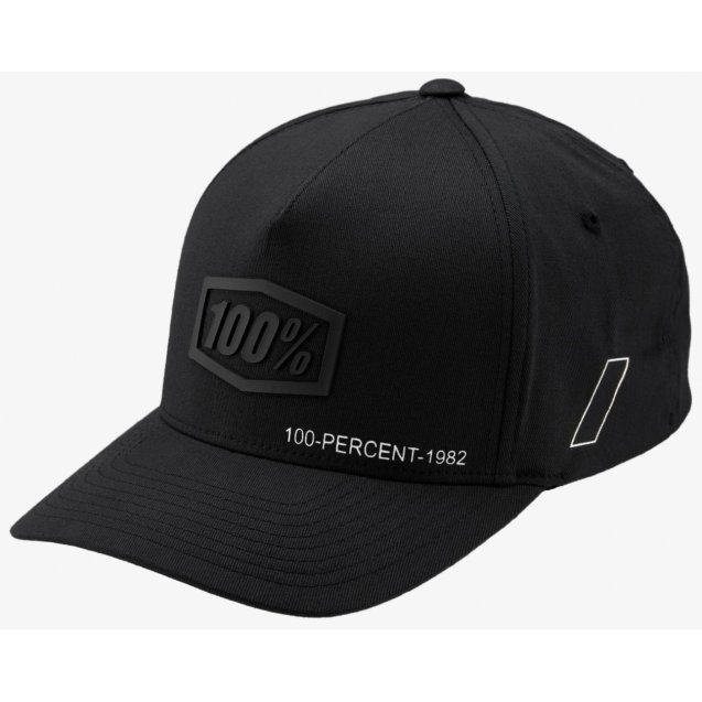 Кепка Ride 100% SHADOW Flexit Hat [Black]