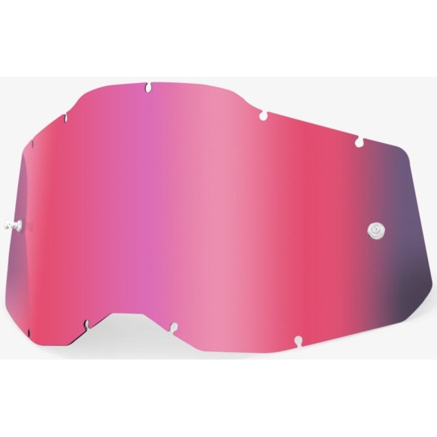 Лінза 100% RC2/AC2/ST2 Replacement Lens - Mirror Pink