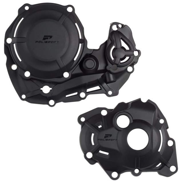 Комплект Polisport Clutch & Ignition Cover - Yamaha [Black]
