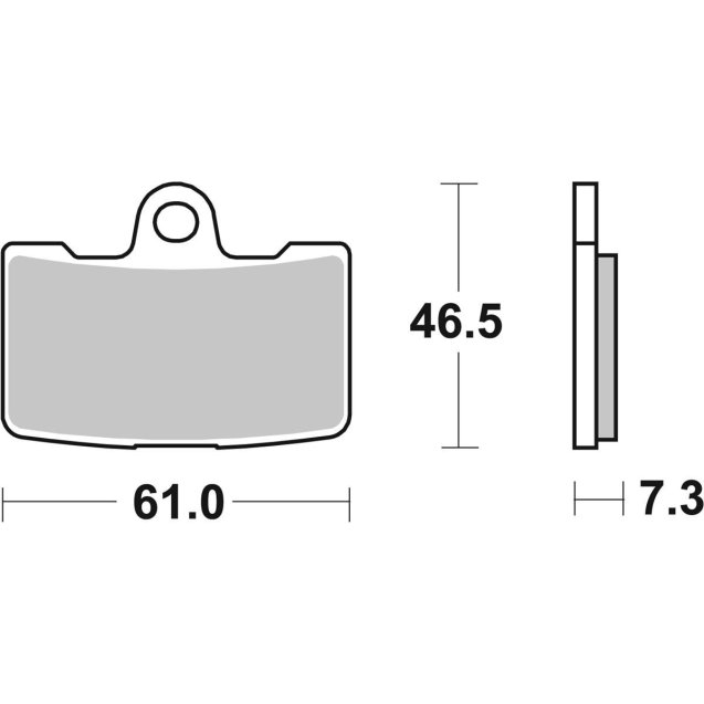 Гальмівні колодки SBS Performance Front Brake Pads
