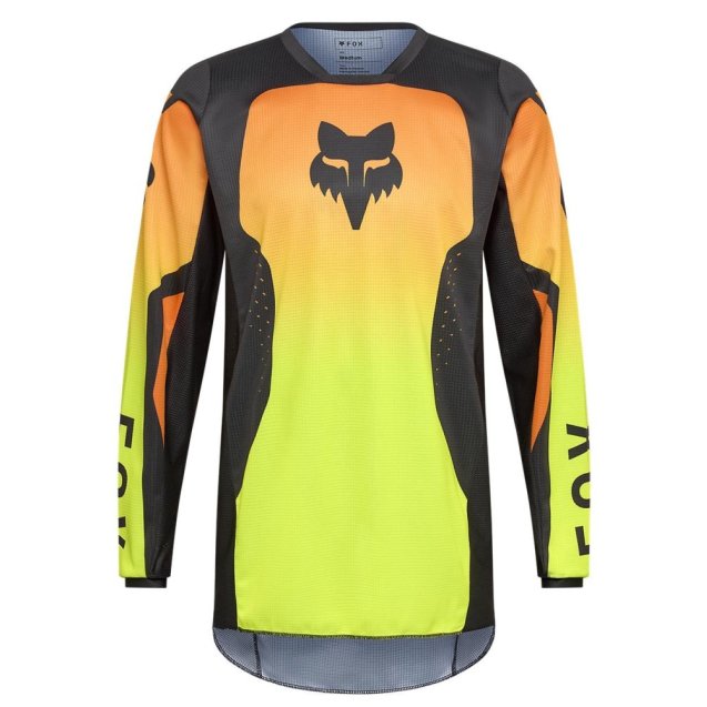 Дитяча джерсі FOX 180 Youth Jersey - SHIELD [Flo Yellow]
