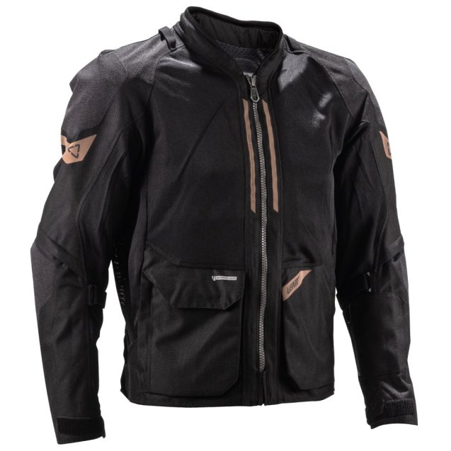Куртка LEATT 4.5 FlowTour Short Adventure Jacket [Stealth]