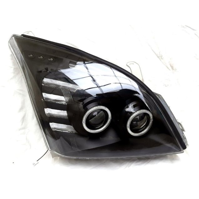 Toyota Land Сruiser 120 Prado оптика передняя черная RP