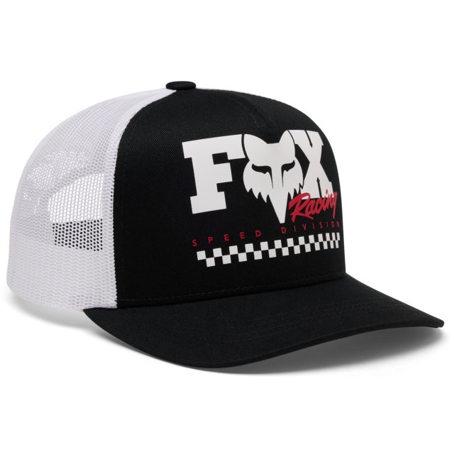 Кепка FOX Youth Trucker Hat - CHECKER [Black]