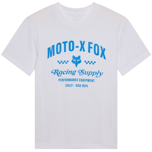 Футболка FOX Woman Short Sleeve Tee - SUPPLY [White]