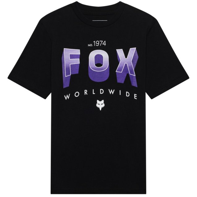 Футболка FOX Youth Short Sleeve Tee - BLOCK [Black]