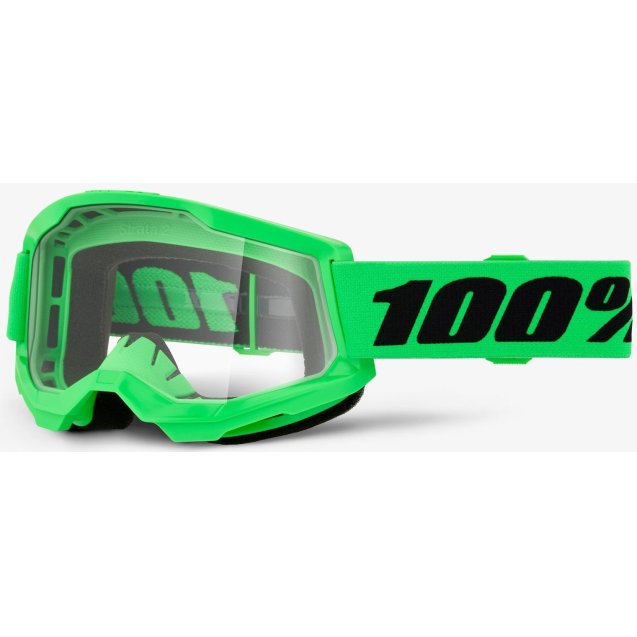 Окуляри 100% STRATA 2 Goggle [Neon Green]