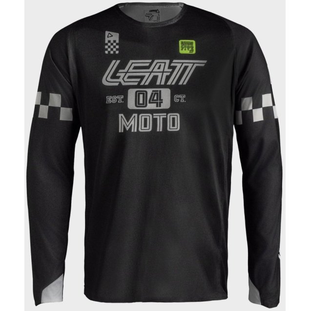 Джерсі LEATT Moto 4.5 X-Flow Enduro Jersey [Black]