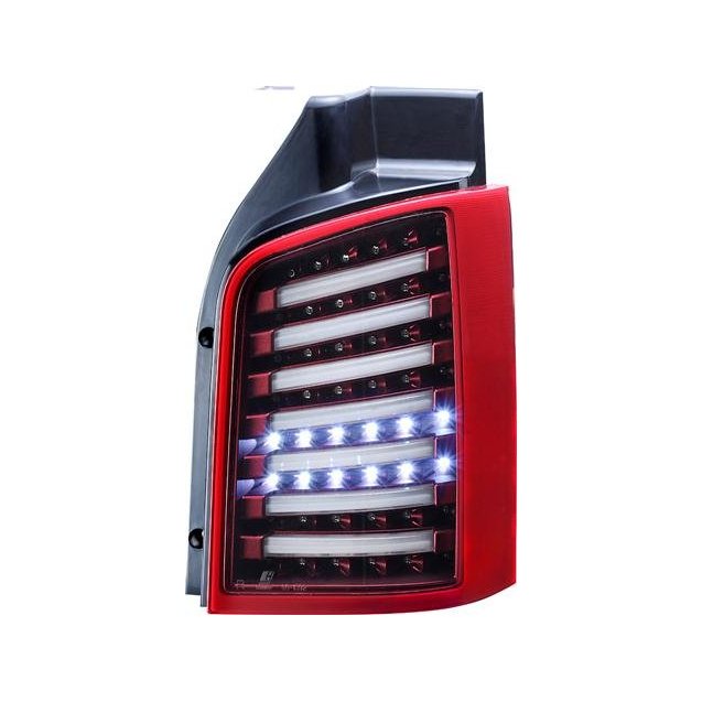 Volkswagen T5 оптика задняя красная LED tube