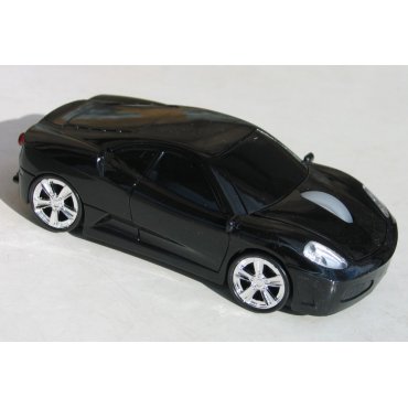 мышка компьютерная беспроводная Ferrari F430 черная