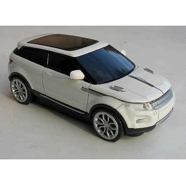 мышка компьютерная беспроводная Range Rover Evogue белая