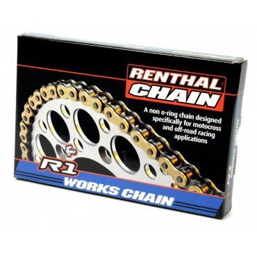 Ланцюг Renthal R1 Chain - 428 [Gold]