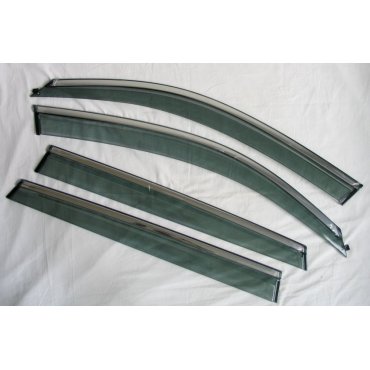 BMW X5 G05 ветровики дефлекторы окон ASP с молдингом нержавеющей стали / sunvisors