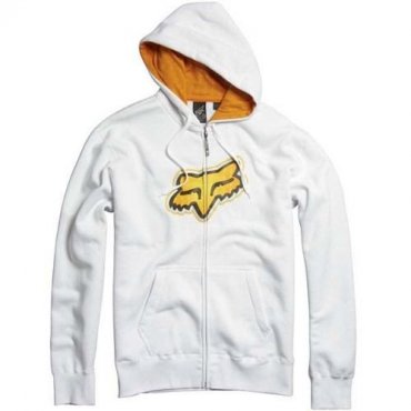 Толстовка FOX ZIP Hoodie - ANDO [White]