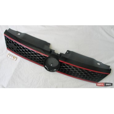 Volkswagen Jetta Mk6 2012+ решетка радиатора RED в стиле GLI