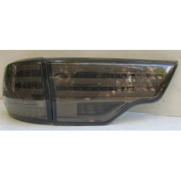 Toyota Highlander 2014 XU50 оптика Lexus стиль задняя LED черная / Led taillights smoked  Lexus style