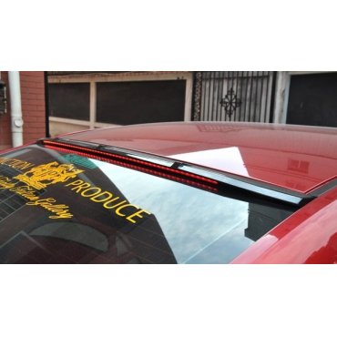 Mazda 3 Axela 2014+ седан задний спойлер на стекло  с стоп сигналом LED