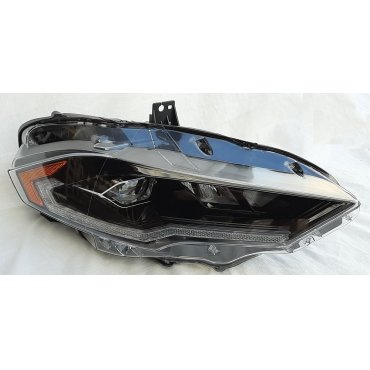 Ford Mustang GT 2018+ оптика передняя черная Full LED