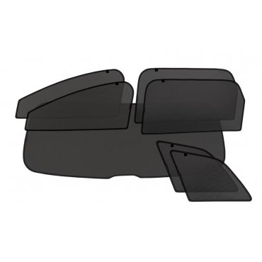 Volkswagen Touareg NF каркасные шторки  ASP окон с магнитным креплением