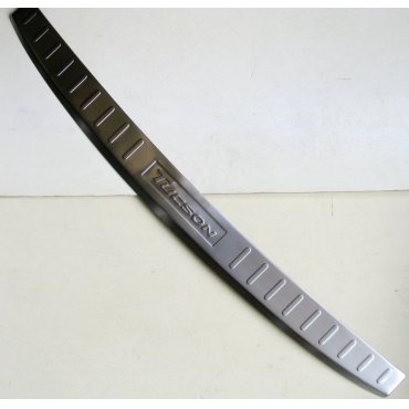 Hyundai Tucson TL 2015 накладка защитная на задний бампер наружная, тип G 