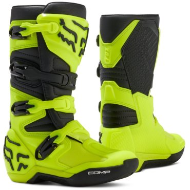 Мотоботи FOX COMP Youth Boot [Flo Yellow]