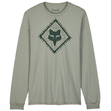 Футболка FOX PREMIUM Long Sleeve Tee - LEO [Grey]