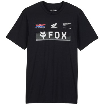 Футболка FOX PREMIUM Short Sleeve Tee - HONDA® [Black]
