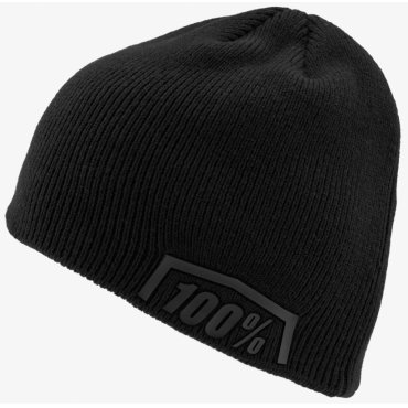 Шапка 100% Beanie - ICON [Black]